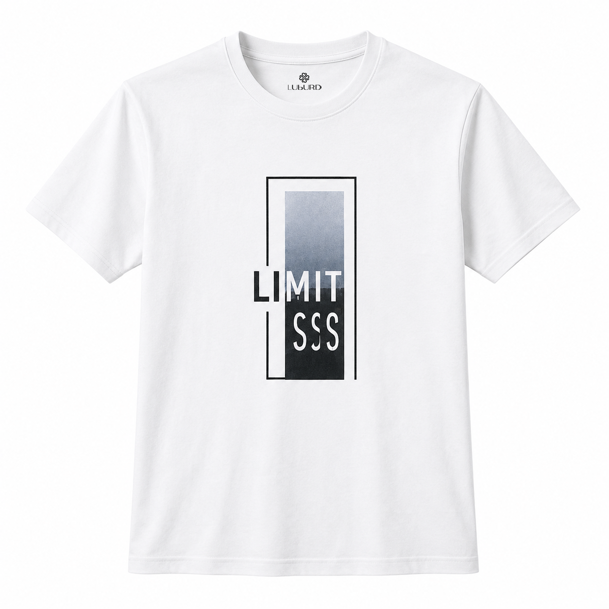 Luburd Limitless Premium Graphic T-Shirt | White Secondary image